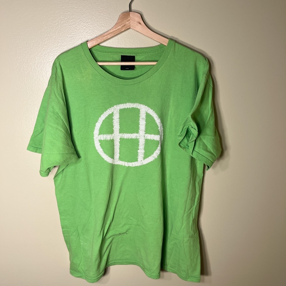 HUF Lime Green Logo Shirt